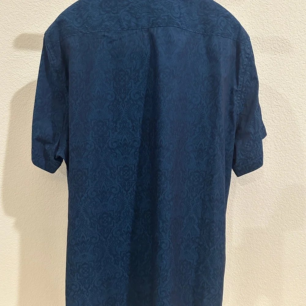 Robert Graham Button Up Shirt Classic Fit Short Sleeve Men’s Size‎ 3XL